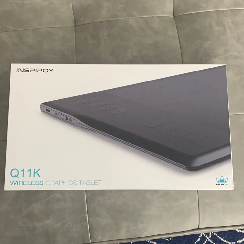 Wireless graphics tablet by Inspiroy never used